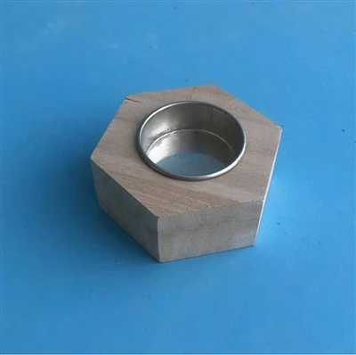 Candlestick Heicseagán Adhmaid